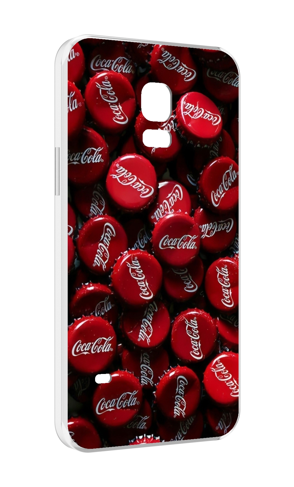 

Чехол MyPads крышки от кокаколы для Samsung Galaxy S5 mini, Прозрачный, Tocco