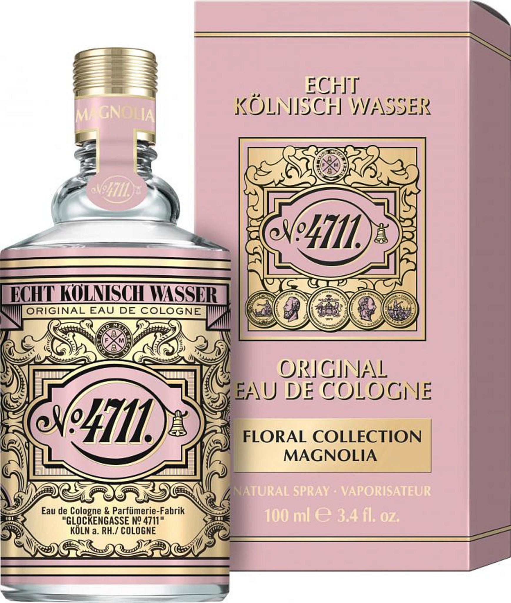 Одеколон Maurer Wirtz 4711 Magnolia Eau de Cologne 100 мл