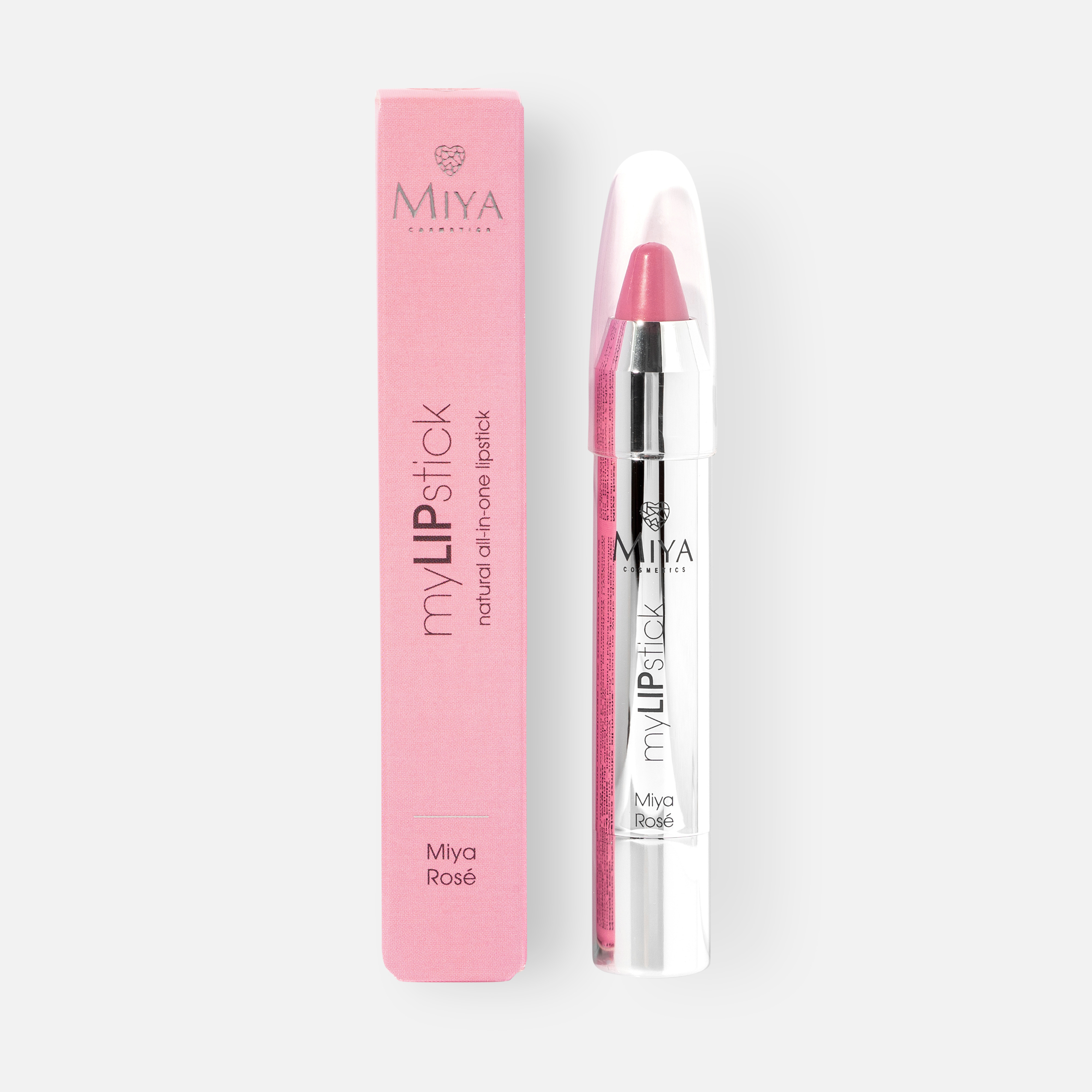 Помада для губ Miya cosmetics Mylipstick All-in-one Rose, 2,5 г помада novelty cosmetics тон 207 розовый пион матовый