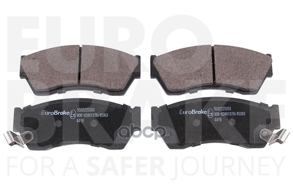 

Колодки Тормозные Передн. (Vwa 21333,21334,21335 15,0 Mm.) EuroBrake арт. 5502225203