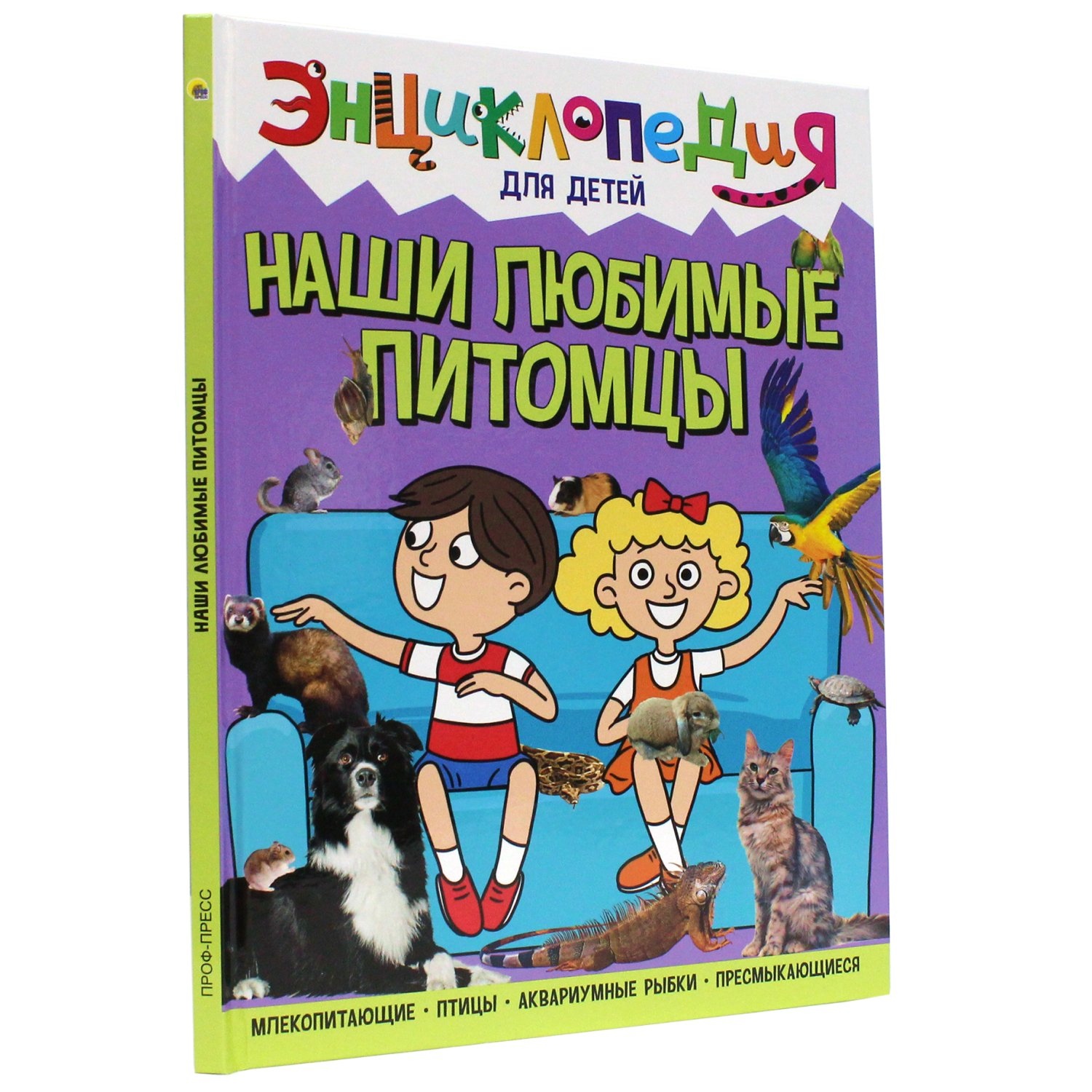 

Детская энциклопедия Проф-Пресс Наши любимые питомцы, 64 страницы