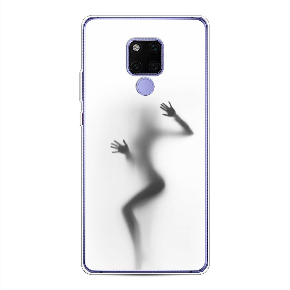 

Чехол Awog на Huawei Mate 20X "Девушка в душе", Серый;белый;черный, 66950-7