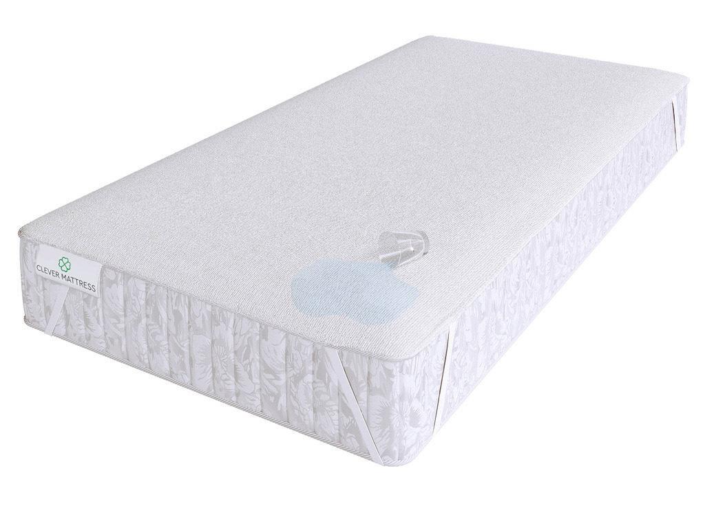 

Наматрасник-топпер Clever-Mattress AquaStop 75x140 на резинках на матрас высотой до 25 см, AquaStop