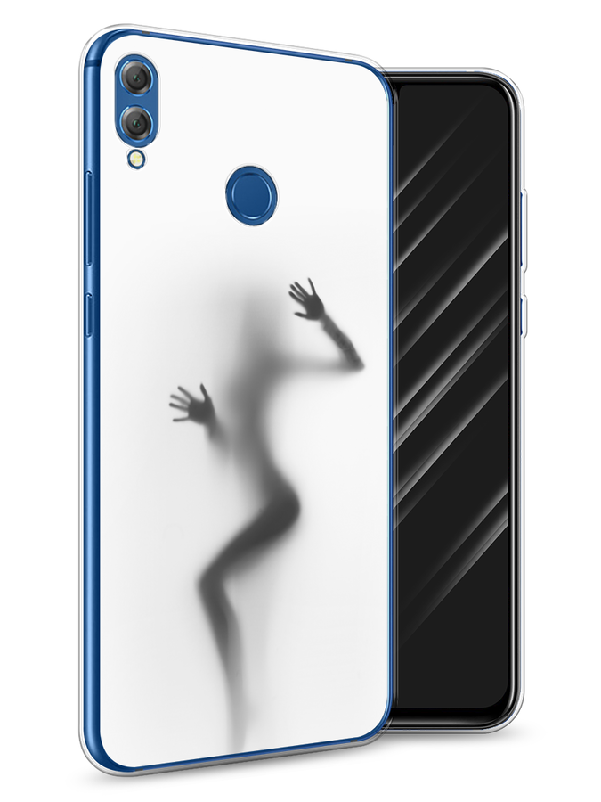 фото Чехол awog "девушка в душе" для honor 8x