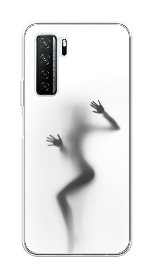 

Чехол Awog на Honor 30S (Global) "Девушка в душе", Серый;белый;черный, 6102850-7