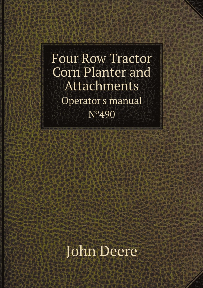 

Four Row Tractor Corn Planter and Attachments
