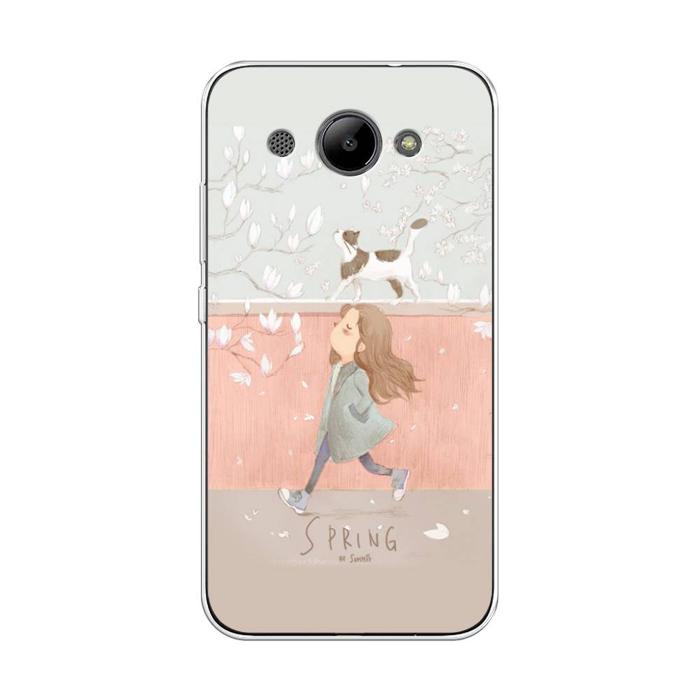 

Чехол Awog "Девочка-весна" для Huawei Y3 2018, 65850-7