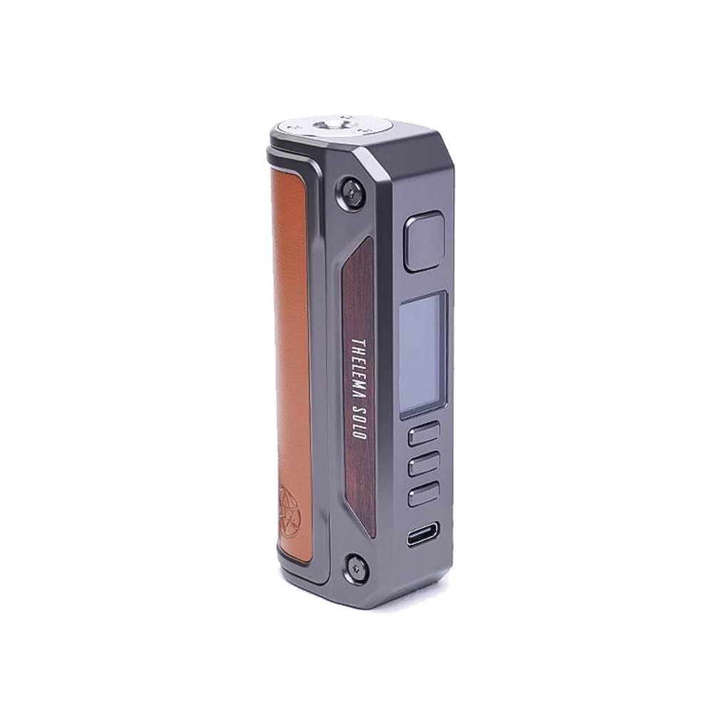 

Lost Vape Thelema Solo DNA 100C Mod, Gunmetal & Calf Leather