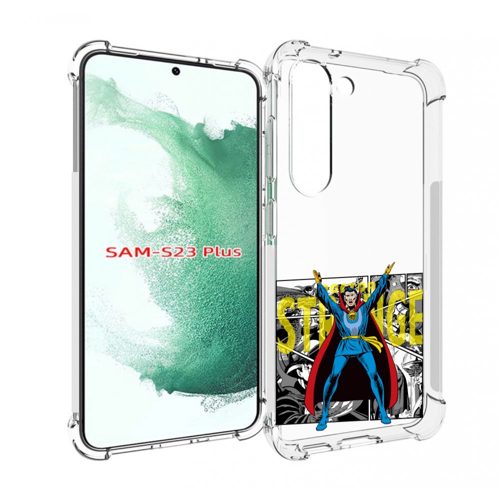 Чехол MyPads доктор стренж комикс для Samsung Galaxy S23 Plus +