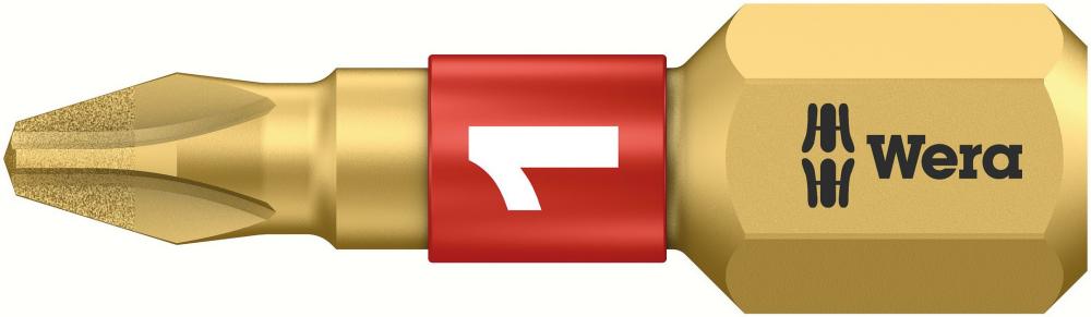 

Wera 851/1 BDC PH бита биторсионная, алмазное покрытие, хвостовик 1/4 C 6.3, PH 1 x 25 мм