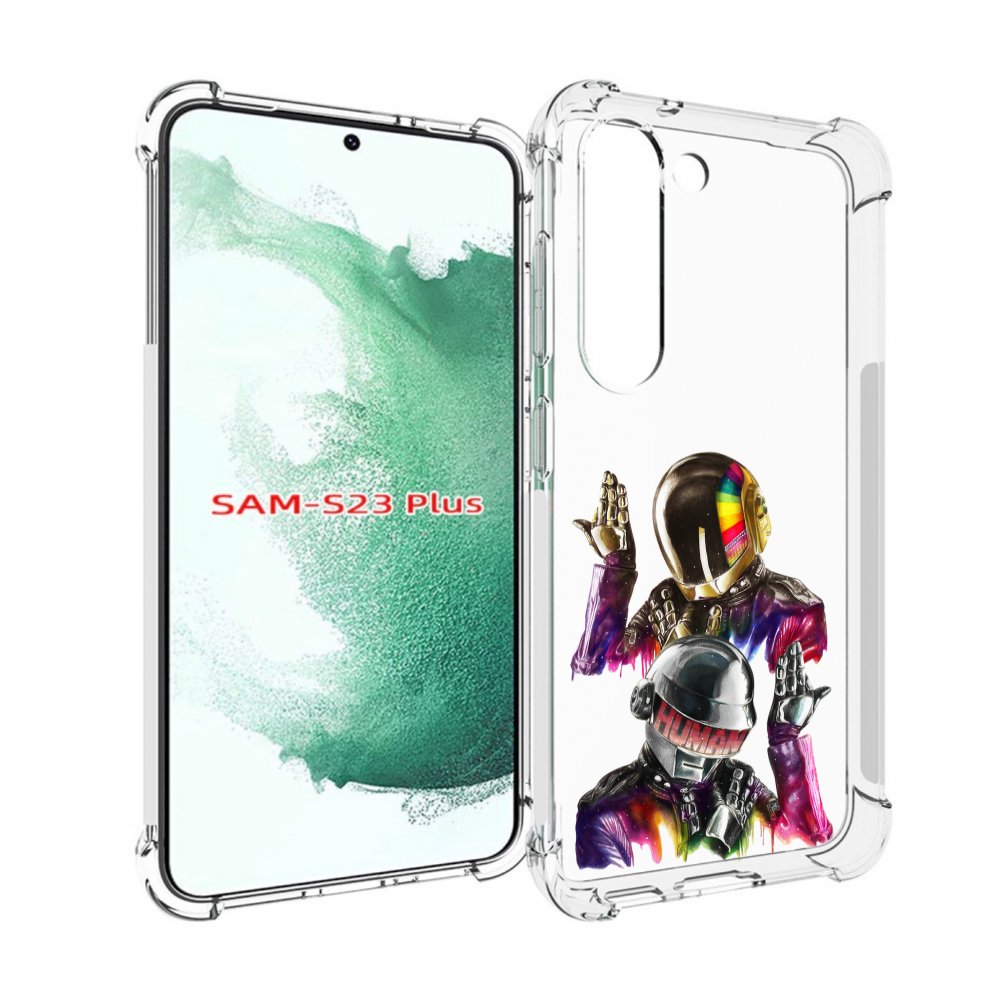 

Чехол MyPads диско космонавты для Samsung Galaxy S23 Plus +, Прозрачный, Tocco
