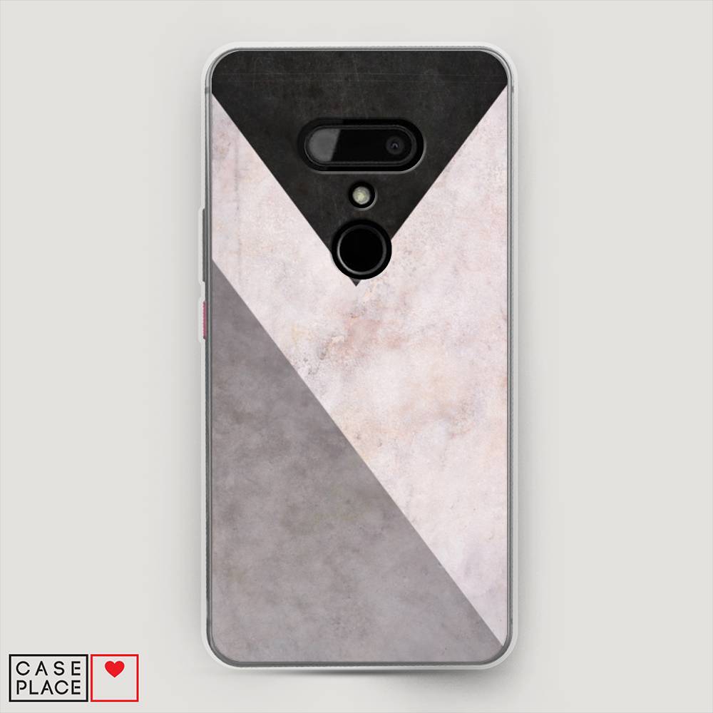 

Чехол Awog на HTC U12 / Эйчтиси U12 "Геометричный мрамор", Разноцветный, 102050-3