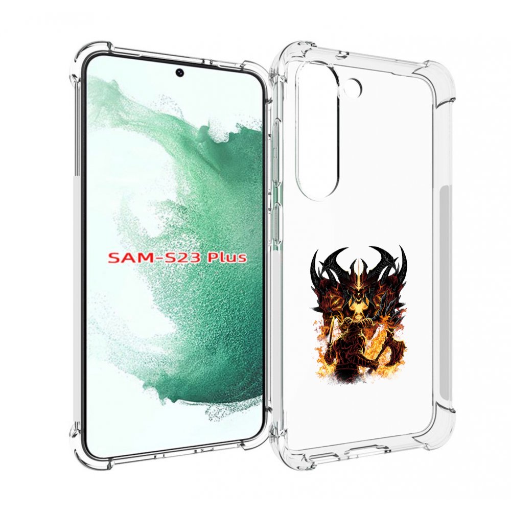 

Чехол MyPads демон shadow fiend для Samsung Galaxy S23 Plus +, Прозрачный, Tocco