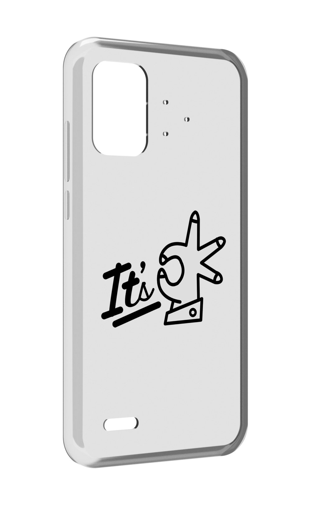 

Чехол MyPads все-ок для UMIDIGI Bison Pro, Прозрачный, Tocco