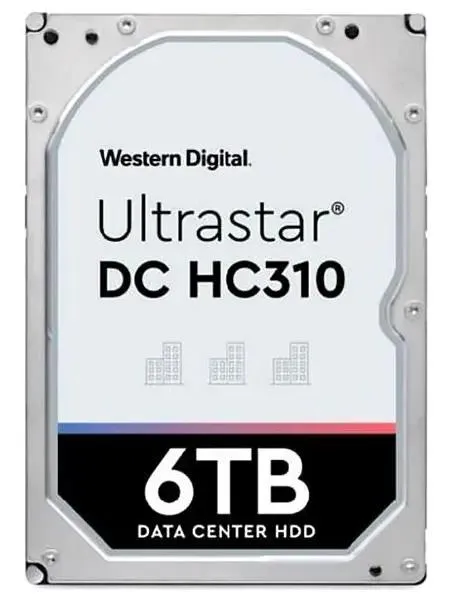 

Жесткий диск WD Ultrastar DC HC310 6 ТБ (0B36540), WD Ultrastar DC HC310