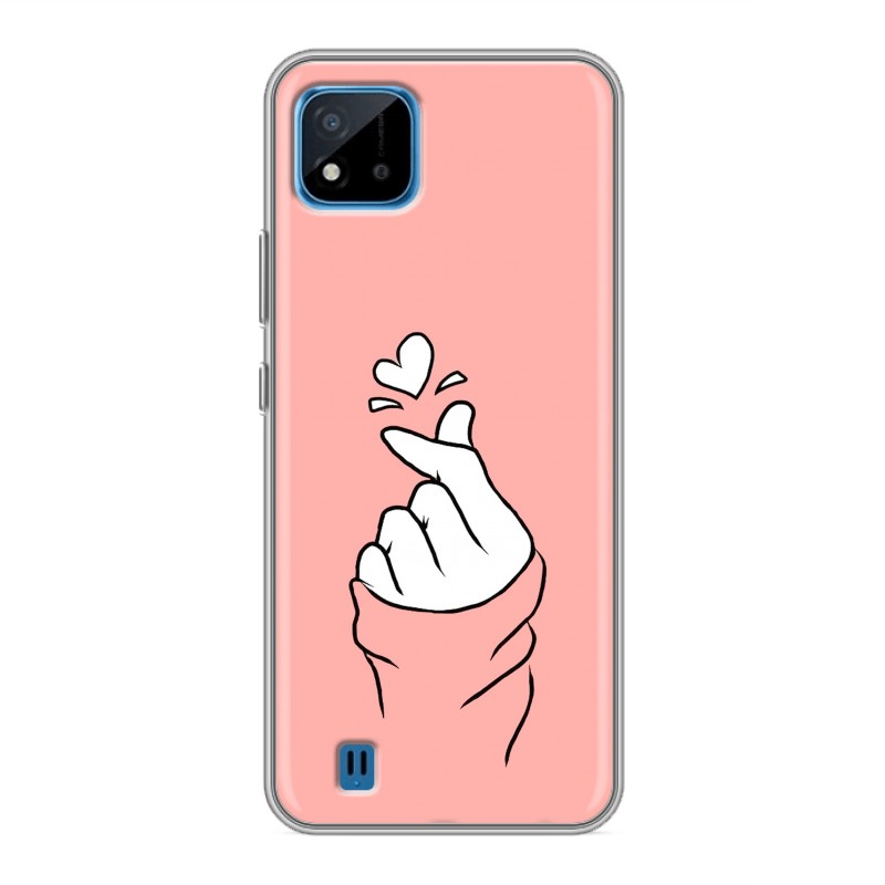фото Чехол для realme с20 с рисунком и защитой камеры 100gadgets