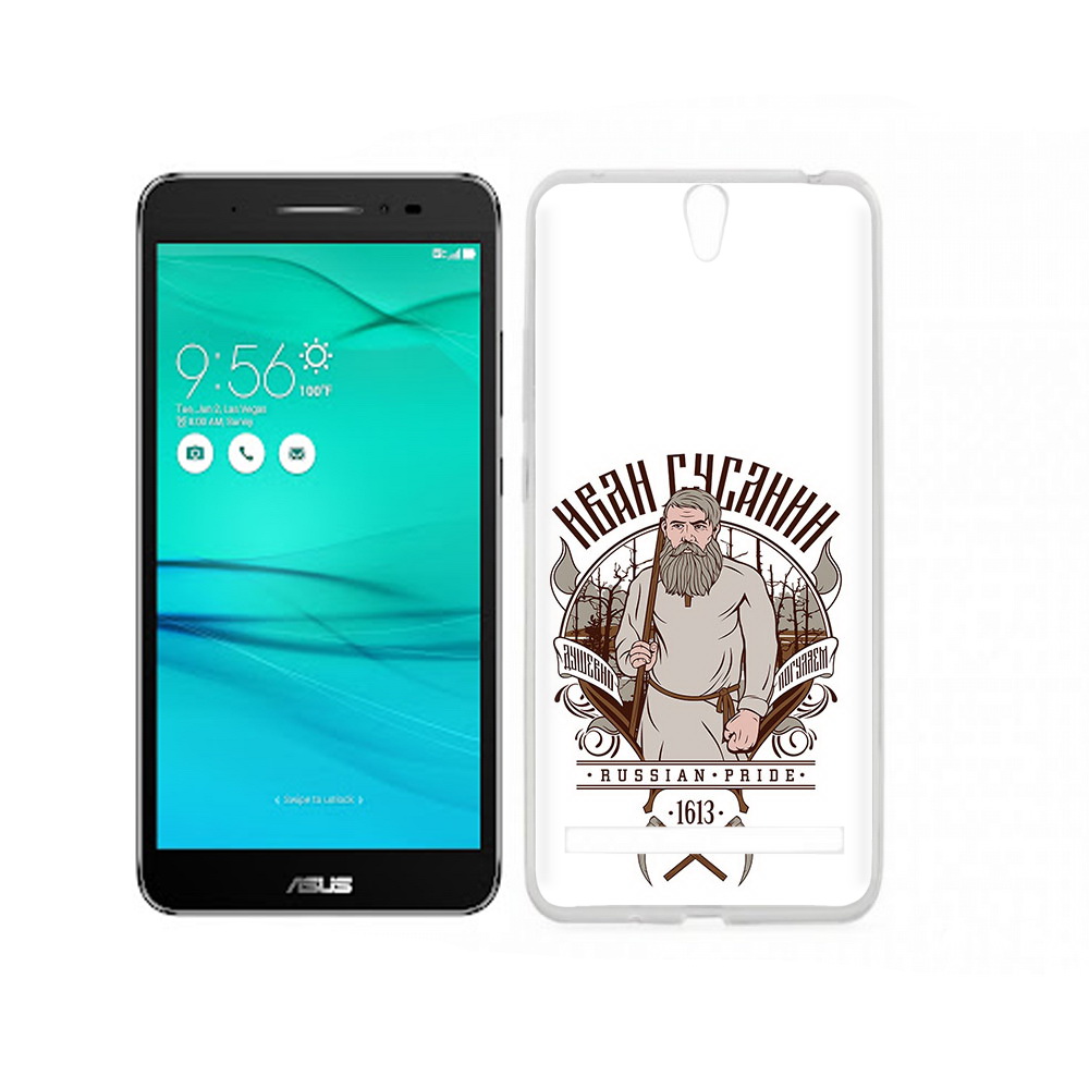 Чехол MyPads Tocco для Asus ZenFone Go (ZB690KG) Иван Сусанин