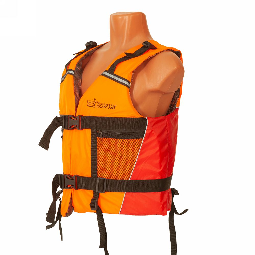 

Спасательный жилет Ковчег Тритон р.56-58 3XL-4XL Orange-Red-Camouflage