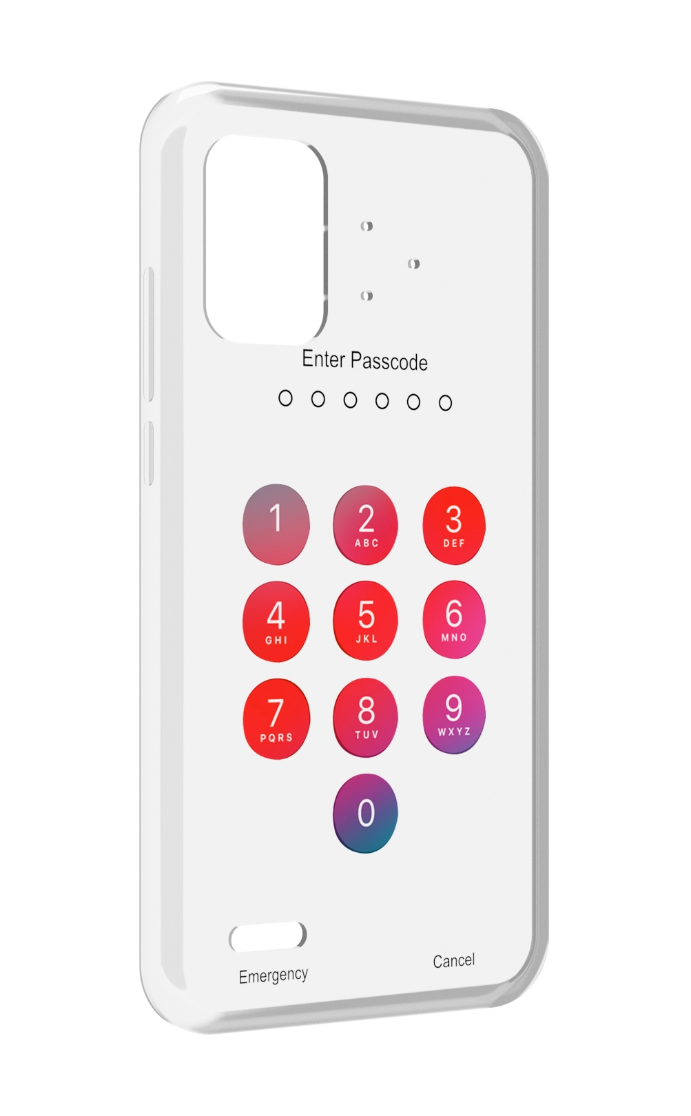 

Чехол MyPads введите-пароль для UMIDIGI Bison Pro, Прозрачный, Tocco