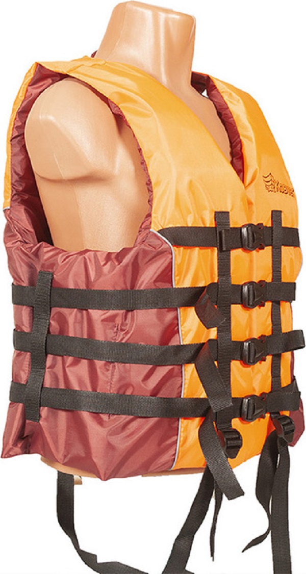 

Спасательный жилет Ковчег Сплав ТУ р.50-52 L-XL Orange-Bordo, Сплав