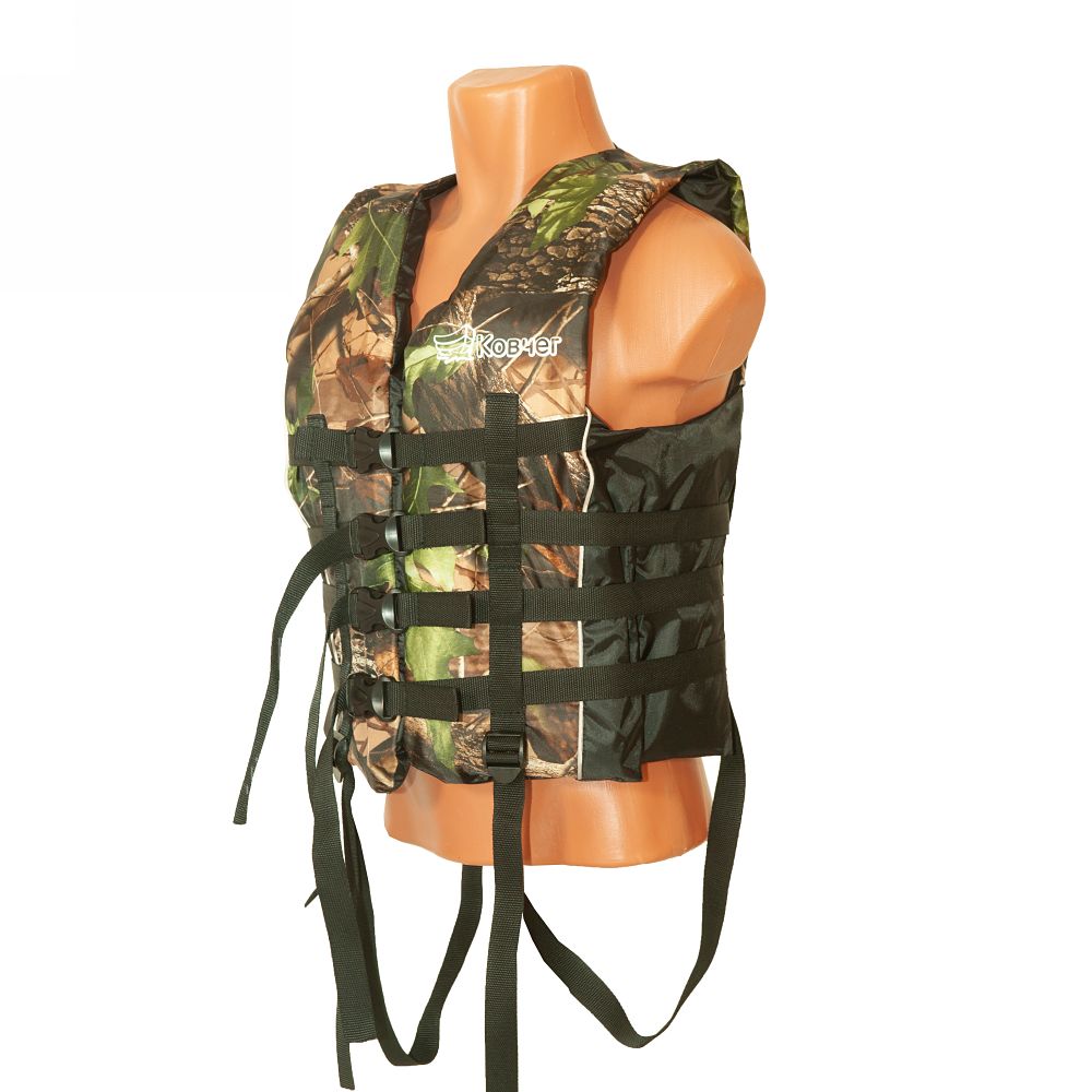 

Спасательный жилет Ковчег Сплав ТУ р.50-52 L-XL Camouflage-Black, Сплав