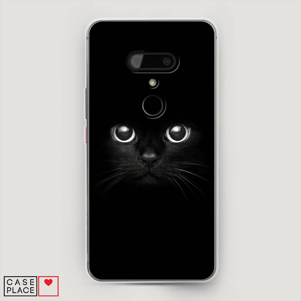 

Чехол Awog на HTC U12 / Эйчтиси U12 "Взгляд черной кошки", Разноцветный, 102050-1