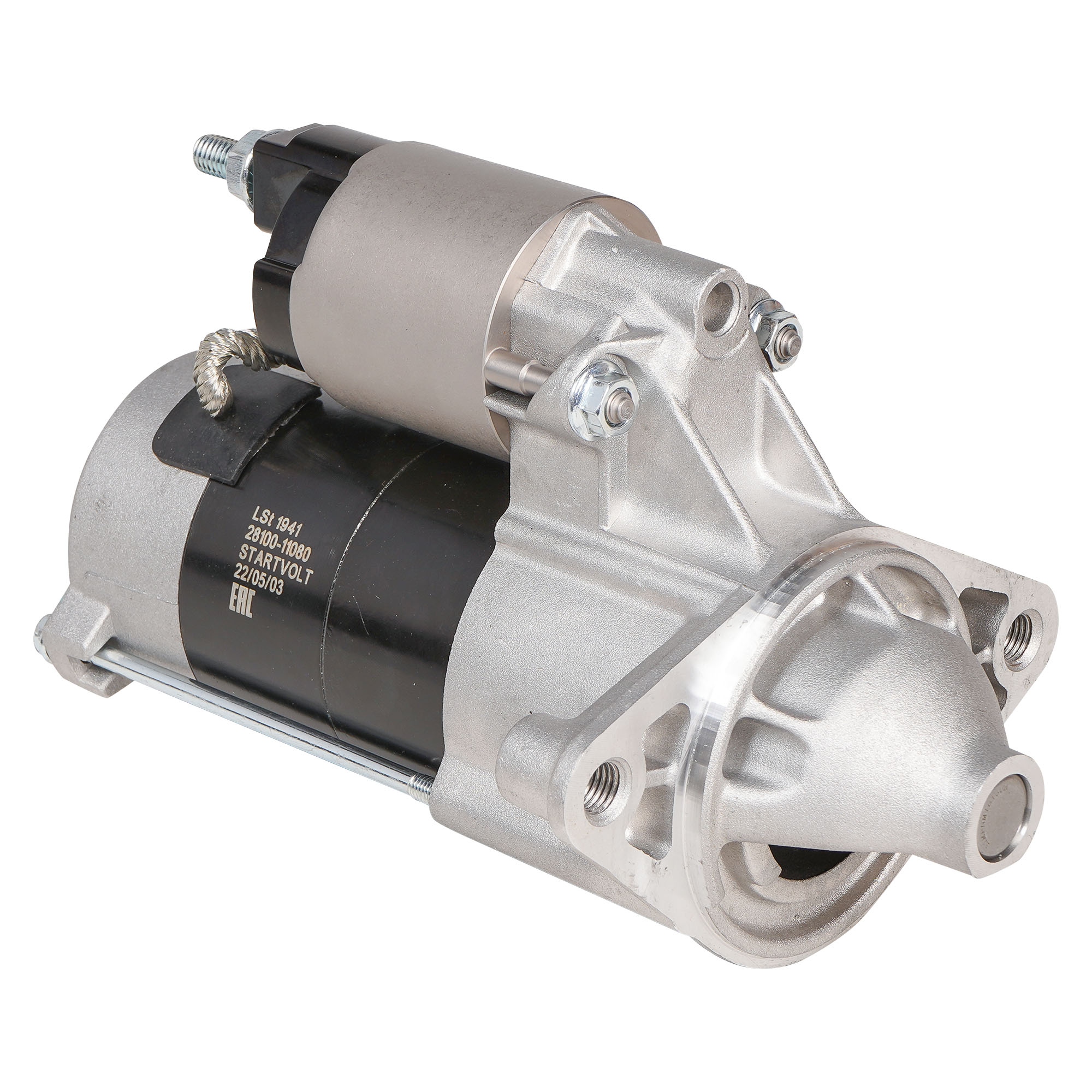 Стартер для автомобилей Toyota Corolla E100 (91-)/Caldina T190 (92-) 1.3i/1.5i 1кВт StartV