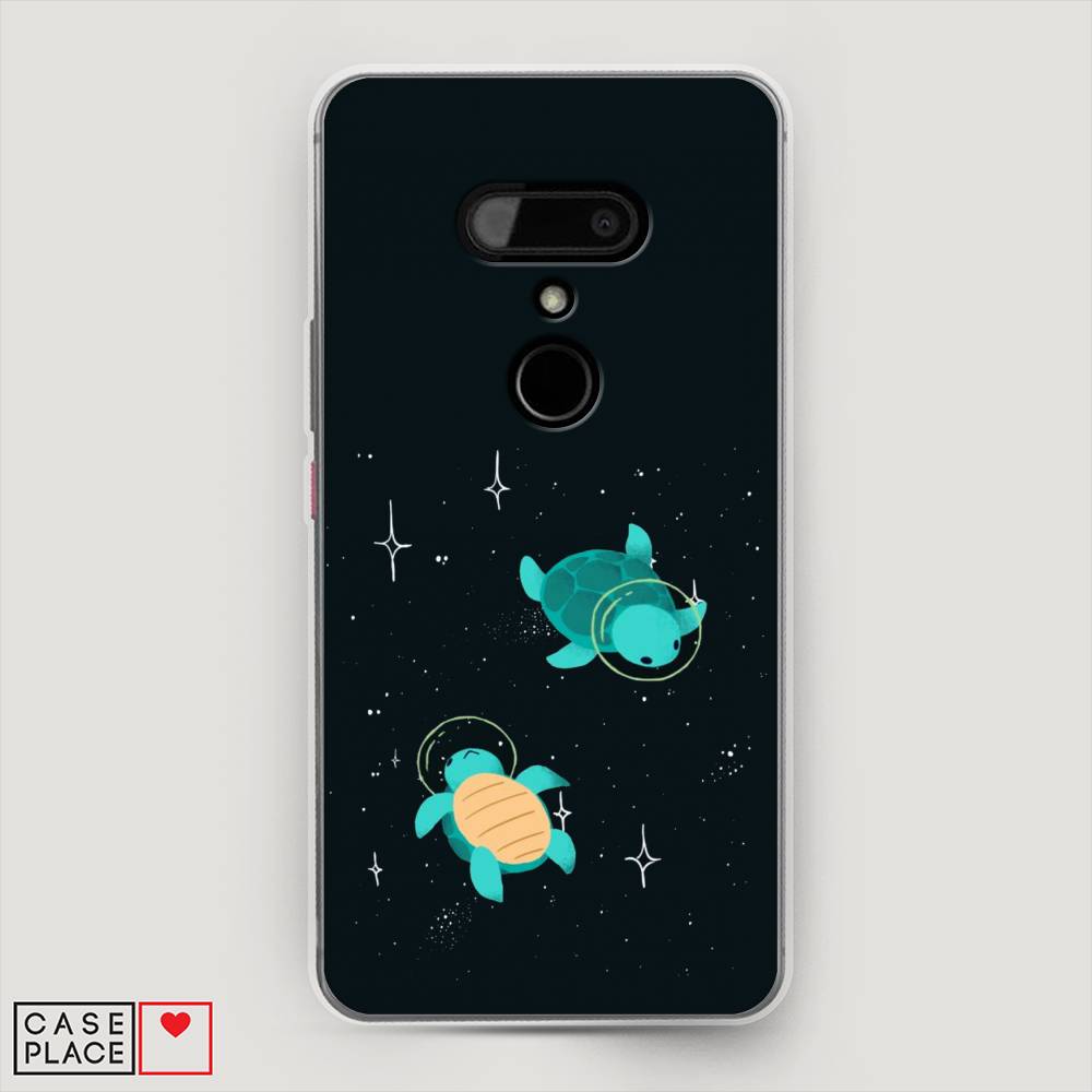 

Чехол Awog на HTC U12 / Эйчтиси U12 "Черепашки космонавты", Разноцветный, 102050-4