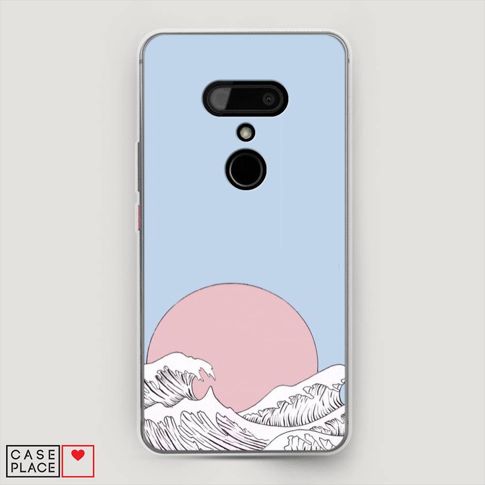 

Чехол Awog на HTC U12 / Эйчтиси U12 "Японское солнце", 102050-10