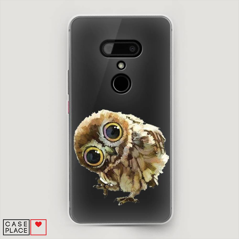 

Чехол Awog на HTC U12 / Эйчтиси U12 "Любопытный совенок", Разноцветный, 102050-1