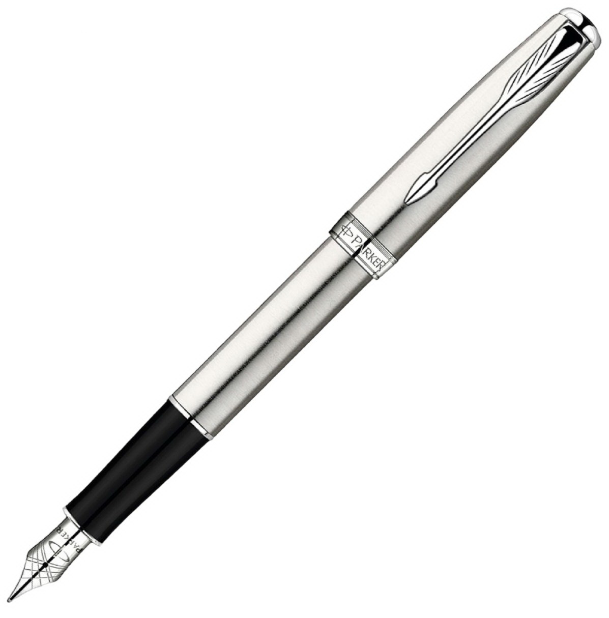 

Перьевая ручка Parker Sonnet F526 St. Steel СT Перо F S0809210