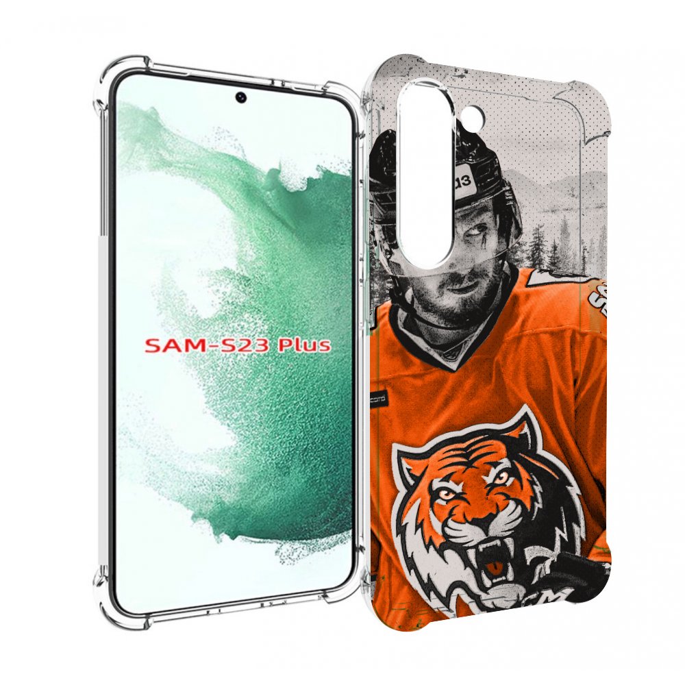 

Чехол MyPads хк амур мужской для Samsung Galaxy S23 Plus +, Прозрачный, Tocco