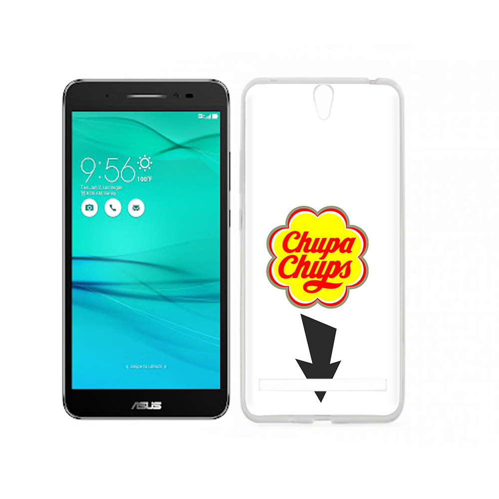 Чехол MyPads Tocco для Asus ZenFone Go (ZB690KG) чупа чупс