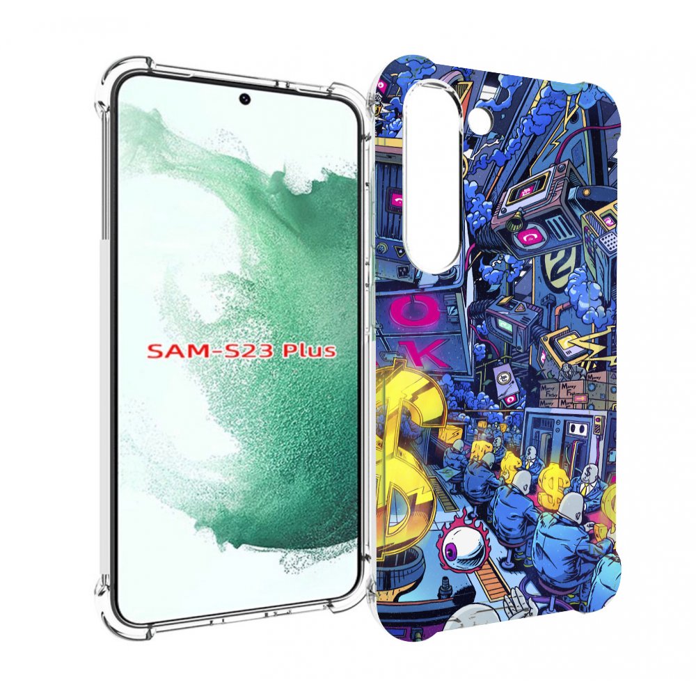 

Чехол MyPads футуристичная картинка для Samsung Galaxy S23 Plus +, Прозрачный, Tocco