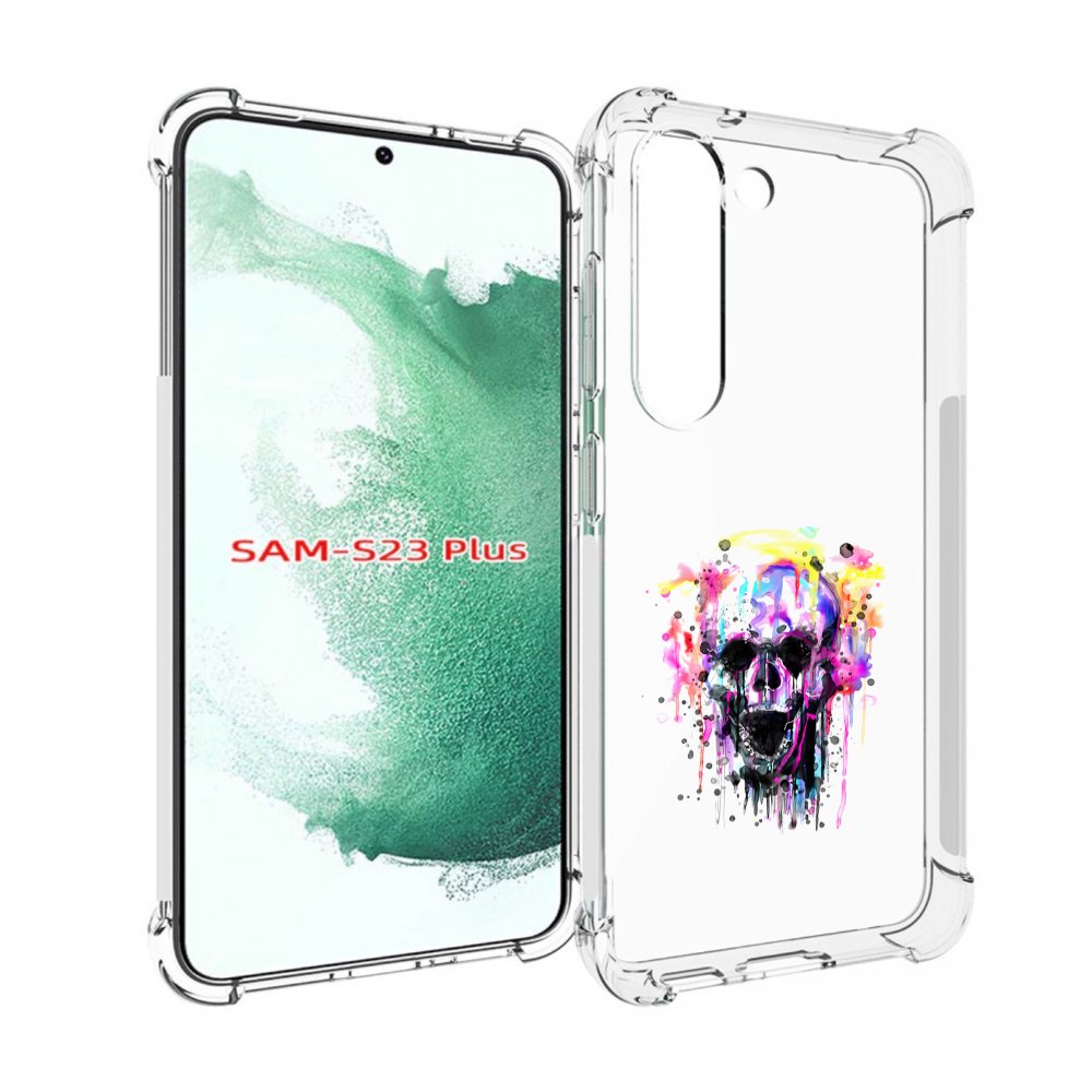 

Чехол MyPads граффити череп для Samsung Galaxy S23 Plus +, Прозрачный, Tocco