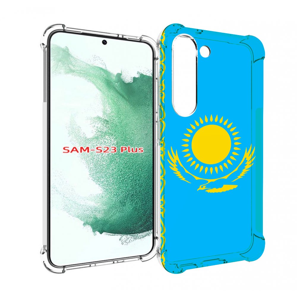 

Чехол MyPads флаг Казахстана-1 для Samsung Galaxy S23 Plus +, Прозрачный, Tocco