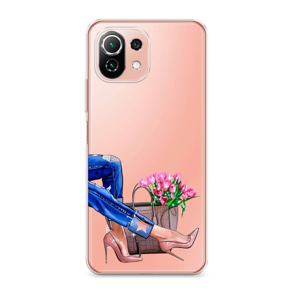 

Чехол Awog на Xiaomi Mi 11 Lite/5G NE "Каблучки", Разноцветный, 311750-7