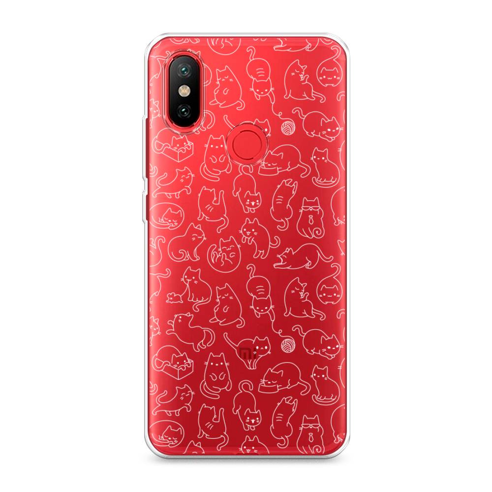 

Чехол Awog на Xiaomi Mi 6X/A2 "Шкодливые котики", Разноцветный, 33250-2