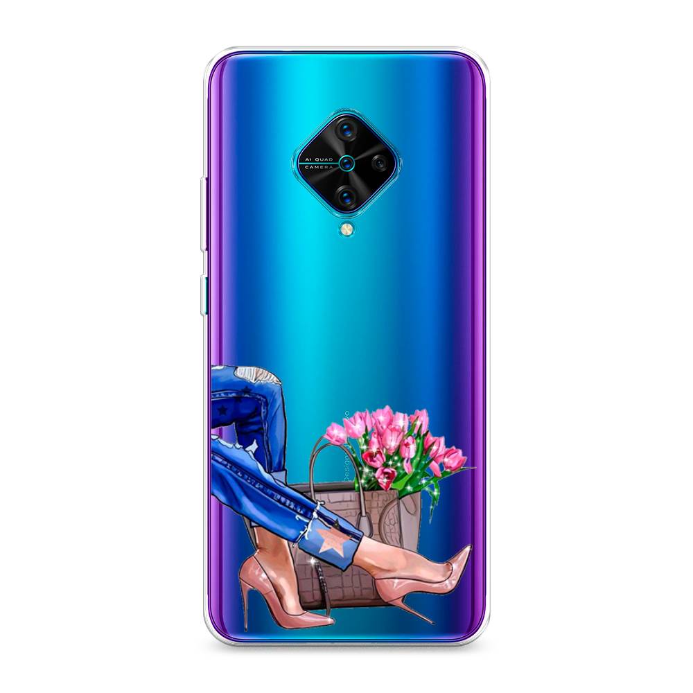 

Чехол Awog на Vivo Y9s "Каблучки", Разноцветный, 262450-7