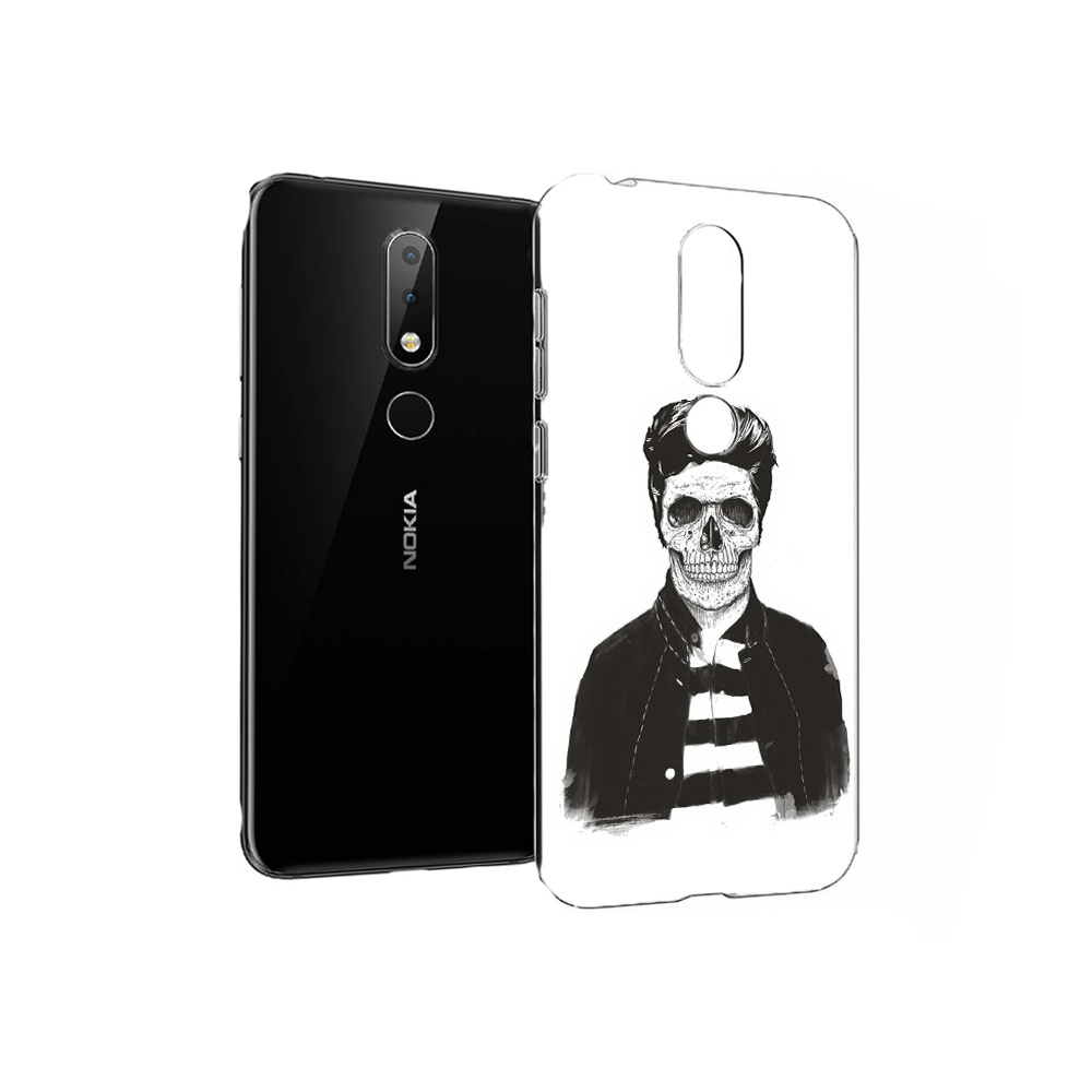 

Чехол MyPads Tocco для Nokia X6 скелет (PT115295.99.604), Прозрачный, Tocco