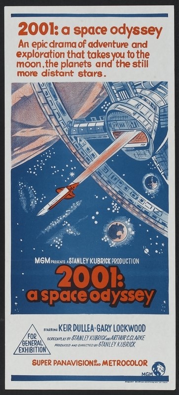 

Постер к фильму "2001 год: Космическая одиссея" (2001 A Space Odyssey) A2