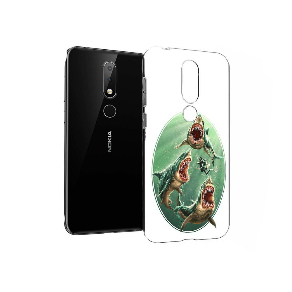 

Чехол MyPads Tocco для Nokia X6 синяя бездна (PT115295.99.600), Прозрачный, Tocco