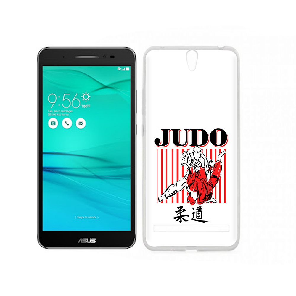 

Чехол MyPads Tocco для Asus ZenFone Go (ZB690KG) Дзюдо, Прозрачный, Tocco