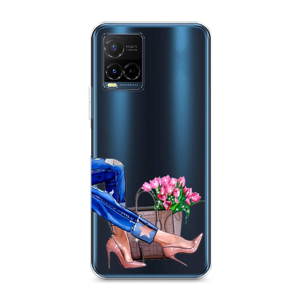 

Чехол Awog на Vivo Y21e "Каблучки", Разноцветный, 266350-7