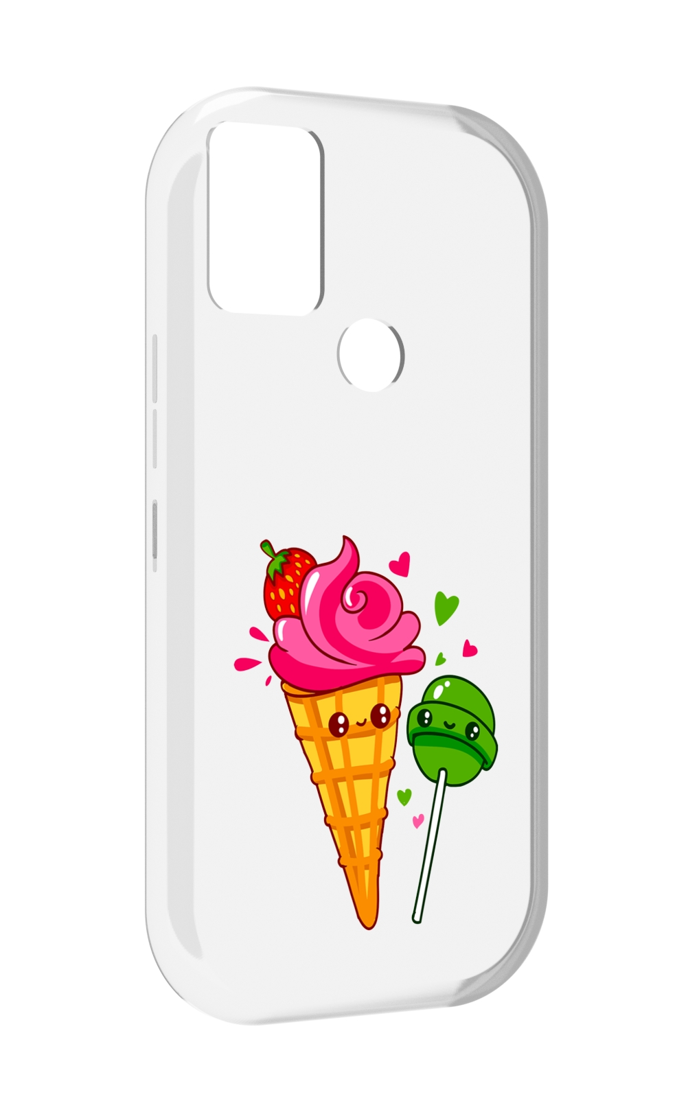 

Чехол MyPads Вкусняшки для UMIDIGI A9, Прозрачный, Tocco
