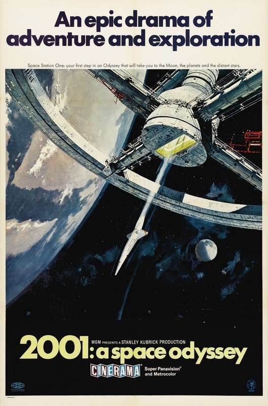 

Постер к фильму "2001 год: Космическая одиссея" (2001 A Space Odyssey) 50x70 см