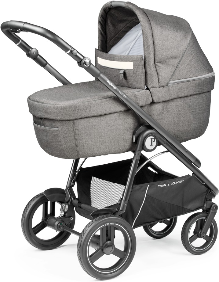 Коляска 2 в 1 Peg-Perego Veloce TC City Grey