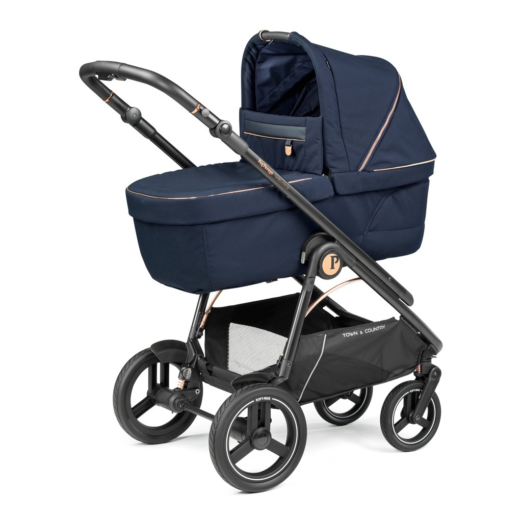 Коляска 2 в 1 Peg-Perego Veloce TC Blue Shine