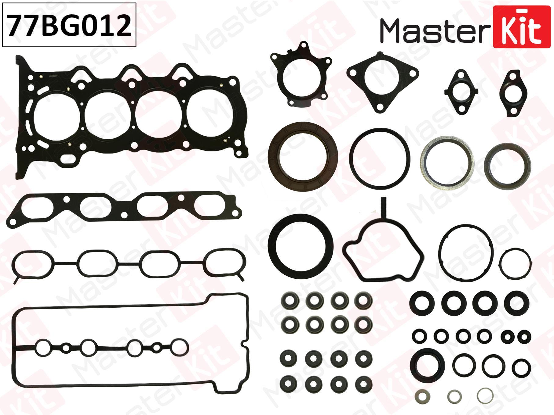 

Полный Комплект Прокладок Двс Toyota Corolla (1nz-Fe) 1.5 MasterKit арт. 77BG012