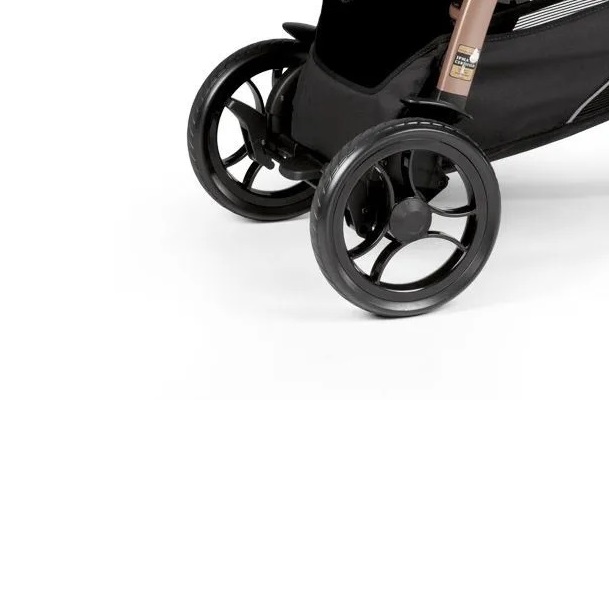 Колесо заднее для коляски Peg Perego Booklet 50 EVA чёрный